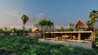 รับสร้างบ้านสไตล์วิลล่าภูเก็ต