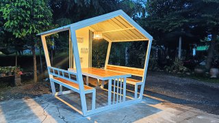 รับทำซุ้มนั่งเล่น