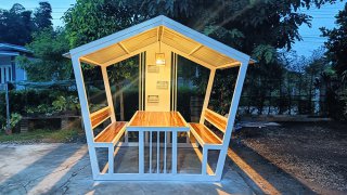 ออกแบบซุ้มนั่งเล่น