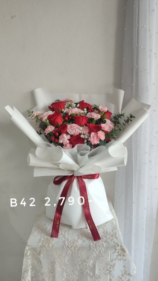 ช่อดอกไม้วาเลนไทน์