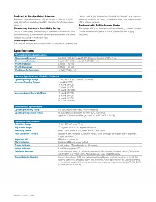 SYSTEM SENSOR ตัวตรวจจับควัน Model OSI-R-SS, OSI-R