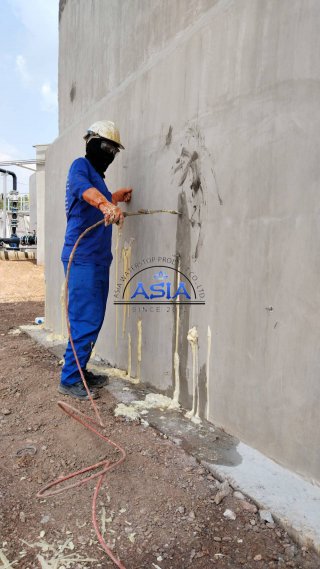 PU Foam Injection ปิดรอยรั่วทันที