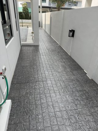 รับปูแผ่นพื้นทางเดินสวน