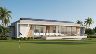 รับออกแบบคลับเฮ้าส์ชั้นเดียว