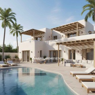 รับออกแบบบ้านสไตล์เมดิเตอร์เรเนียน