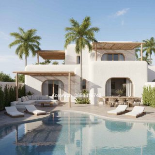 รับออกแบบบ้านสไตล์เมดิเตอร์เรเนียน