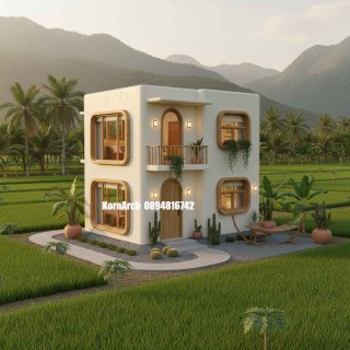 รับออกแบบบ้านสไตล์เมดิเตอร์เรเนียน