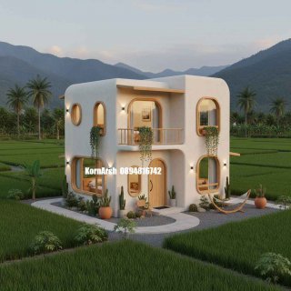 รับออกแบบบ้านสไตล์เมดิเตอร์เรเนียน