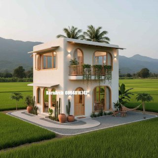 รับออกแบบบ้านสไตล์เมดิเตอร์เรเนียน