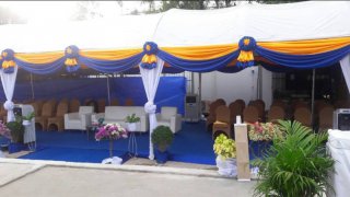 บริการผูกผ้าประดับ