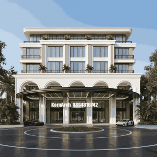 แบบโรงแรมสไตล์โมเดิร์น