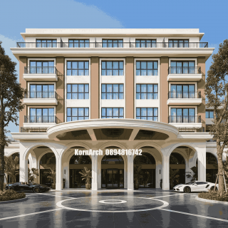 แบบโรงแรมสไตล์โมเดิร์น