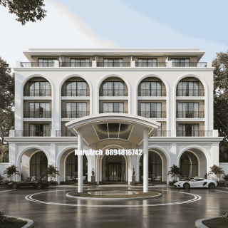 แบบโรงแรมสไตล์โมเดิร์น