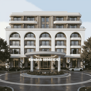 รับออกแบบเขียนแบบโรงแรมสไตล์โมเดิร์น