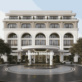 รับออกแบบเขียนแบบโรงแรมสไตล์โมเดิร์น