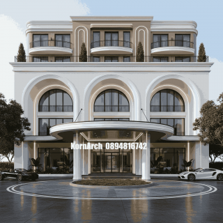 รับออกแบบเขียนแบบโรงแรมสไตล์โมเดิร์น