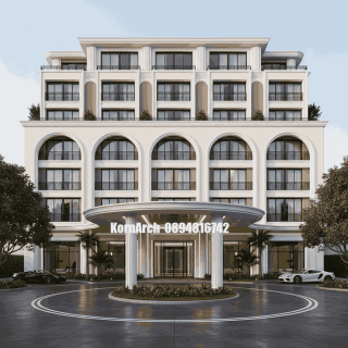 รับออกแบบเขียนแบบโรงแรมสไตล์โมเดิร์น