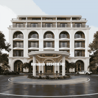 รับออกแบบเขียนแบบโรงแรมสไตล์โมเดิร์น