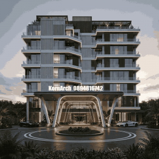 แบบโรงแรมสไตล์โมเดิร์นคลาสสิค