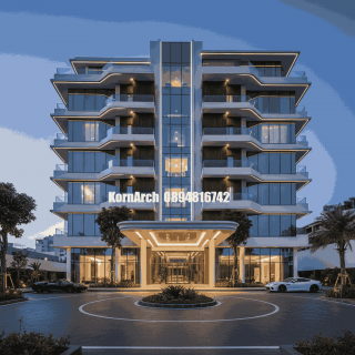 แบบโรงแรมสไตล์โมเดิร์นคลาสสิค