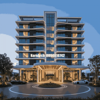 แบบโรงแรมสไตล์โมเดิร์นคลาสสิค