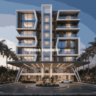 แบบโรงแรมสไตล์โมเดิร์น