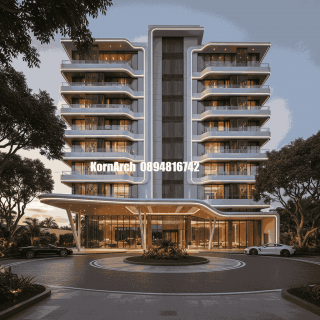 แบบโรงแรมสไตล์โมเดิร์น