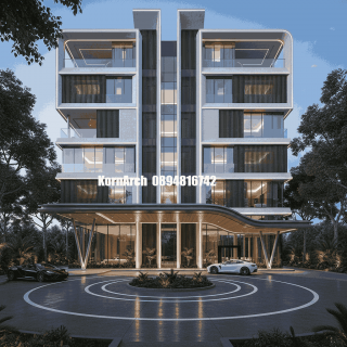 แบบโรงแรมสไตล์โมเดิร์น