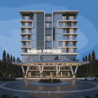 แบบโรงแรมสไตล์โมเดิร์น