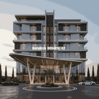 รับออกแบบเขียนแบบโรงแรม