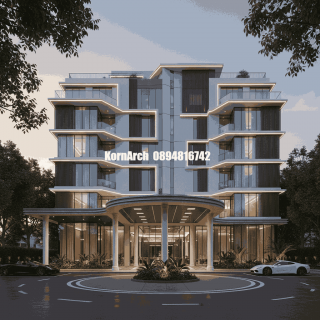 รับออกแบบเขียนแบบโรงแรม