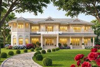 แบบบ้านไทยโคโลเนียล