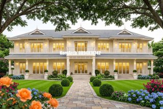 แบบบ้านไทยโคโลเนียล