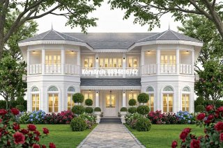 แบบบ้านไทยโคโลเนียล