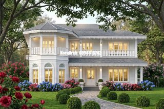 แบบบ้านไทยโคโลเนียล