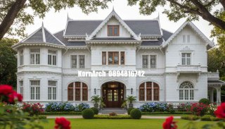 แบบบ้านไทยโคโลเนียล