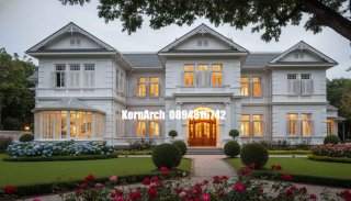 แบบบ้านไทยโคโลเนียล