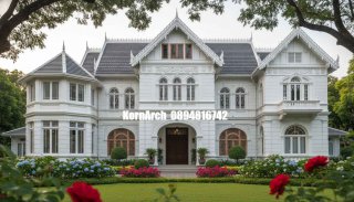 แบบบ้านไทยโคโลเนียล