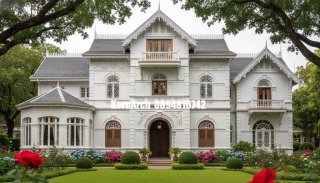แบบบ้านไทยโคโลเนียล
