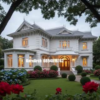 แบบบ้านไทยโคโลเนียล