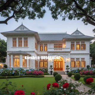 แบบบ้านไทยโคโลเนียล