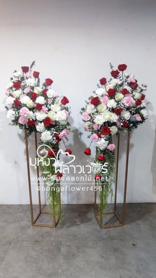 แสตนดอกไม้สไตล์จีน ญี่ปุ่น