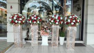 สแตนดอกไม้เปิดงาน