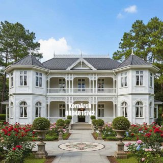 แบบบ้านไทยโคโลเนียล