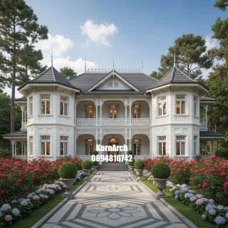 แบบบ้านไทยโคโลเนียล