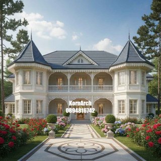 แบบบ้านไทยโคโลเนียล