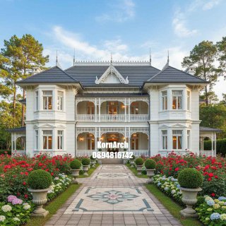 แบบบ้านไทยโคโลเนียล