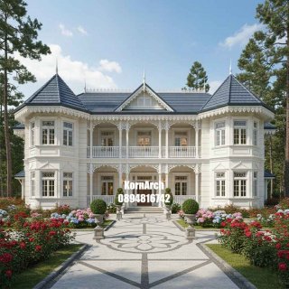 แบบบ้านไทยโคโลเนียล