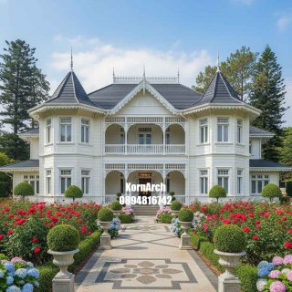 แบบบ้านไทยโคโลเนียล