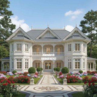 แบบบ้านไทยโคโลเนียล